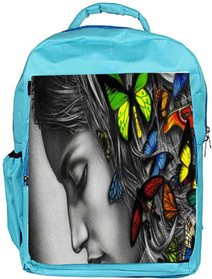 Snoogg Eco Friendly Canvas Butterfly Girl Backpack Rucksack School Travel Unisex Casual Canvas Bag Bookbag Satchel 5 L Backpack(Blue)
Snoogg Eco Friendly Canvas Butterfly Girl Backpack Rucksack School Travel Unisex Casual Canvas Bag Bookbag Satchel 5 L Backpack(Blue)