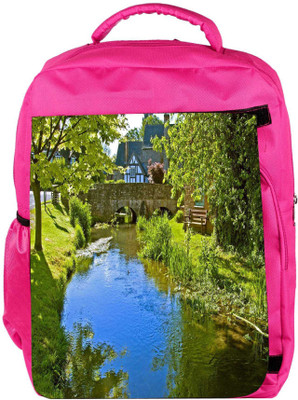Snoogg Eco Friendly Canvas Lake Side Garden Designer Backpack Rucksack School Travel Unisex Casual Canvas Bag Bookbag Satchel 5 L Backpack(Pink)
Snoogg Eco Friendly Canvas Lake Side Garden Designer Backpack Rucksack School Travel Unisex Casual Canvas Bag Bookbag Satchel 5 L Backpack(Pink)