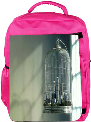 Snoogg Eco Friendly Canvas City In A Cage Designer Backpack Rucksack School Travel Unisex Casual Canvas Bag Bookbag Satchel 5 L Backpack(Pink)
Snoogg Eco Friendly Canvas City In A Cage Designer Backpack Rucksack School Travel Unisex Casual Canvas Bag Bookbag Satchel 5 L Backpack(Pink)