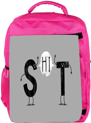 Snoogg Eco Friendly Canvas Hi Shit Backpack Rucksack School Travel Unisex Casual Canvas Bag Bookbag Satchel 5 L Backpack(Pink)
Snoogg Eco Friendly Canvas Hi Shit Backpack Rucksack School Travel Unisex Casual Canvas Bag Bookbag Satchel 5 L Backpack(Pink)
