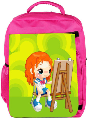 Snoogg Eco Friendly Canvas Painting Schoolgirl 2675 Backpack Rucksack School Travel Unisex Casual Canvas Bag Bookbag Satchel 5 L Backpack(Pink)
Snoogg Eco Friendly Canvas Painting Schoolgirl 2675 Backpack Rucksack School Travel Unisex Casual Canvas Bag Bookbag Satchel 5 L Backpack(Pink)