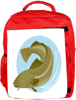 Snoogg Eco Friendly Canvas Atlantic Codfish Retro Backpack Rucksack School Travel Unisex Casual Canvas Bag Bookbag Satchel 5 L Backpack(Red)
Snoogg Eco Friendly Canvas Atlantic Codfish Retro Backpack Rucksack School Travel Unisex Casual Canvas Bag Bookbag Satchel 5 L Backpack(Red)
