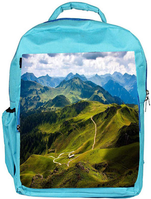 Snoogg Eco Friendly Canvas Green Mountains Designer Backpack Rucksack School Travel Unisex Casual Canvas Bag Bookbag Satchel 5 L Backpack(Blue)
Snoogg Eco Friendly Canvas Green Mountains Designer Backpack Rucksack School Travel Unisex Casual Canvas Bag Bookbag Satchel 5 L Backpack(Blue)