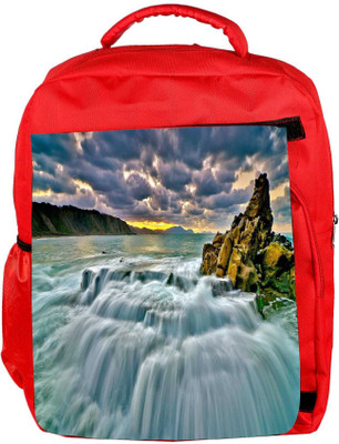 Snoogg Eco Friendly Canvas Waterfall Nature Designer Backpack Rucksack School Travel Unisex Casual Canvas Bag Bookbag Satchel 5 L Backpack(Red)
Snoogg Eco Friendly Canvas Waterfall Nature Designer Backpack Rucksack School Travel Unisex Casual Canvas Bag Bookbag Satchel 5 L Backpack(Red)