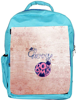 Snoogg Eco Friendly Canvas Cherry Bomb Backpack Rucksack School Travel Unisex Casual Canvas Bag Bookbag Satchel 5 L Backpack(Blue)
Snoogg Eco Friendly Canvas Cherry Bomb Backpack Rucksack School Travel Unisex Casual Canvas Bag Bookbag Satchel 5 L Backpack(Blue)