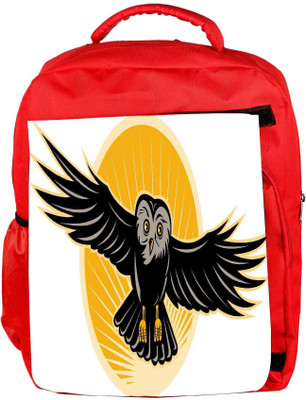 Snoogg Eco Friendly Canvas Owl Flying Front Backpack Rucksack School Travel Unisex Casual Canvas Bag Bookbag Satchel 5 L Backpack(Red)
Snoogg Eco Friendly Canvas Owl Flying Front Backpack Rucksack School Travel Unisex Casual Canvas Bag Bookbag Satchel 5 L Backpack(Red)