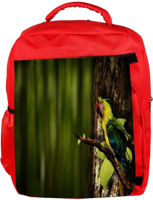 Snoogg Eco Friendly Canvas Colorful Parrot Designer Backpack Rucksack School Travel Unisex Casual Canvas Bag Bookbag Satchel 5 L Backpack(Red)
Snoogg Eco Friendly Canvas Colorful Parrot Designer Backpack Rucksack School Travel Unisex Casual Canvas Bag Bookbag Satchel 5 L Backpack(Red)