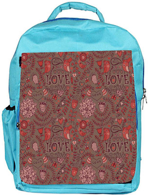 Snoogg Eco Friendly Canvas Love Brown Pattern Designer Backpack Rucksack School Travel Unisex Casual Canvas Bag Bookbag Satchel 5 L Backpack(Blue)
Snoogg Eco Friendly Canvas Love Brown Pattern Designer Backpack Rucksack School Travel Unisex Casual Canvas Bag Bookbag Satchel 5 L Backpack(Blue)