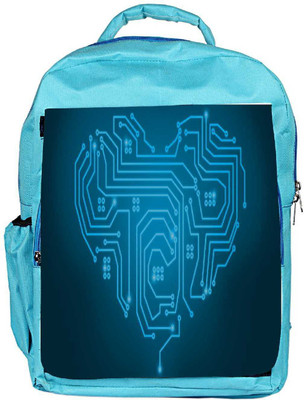 Snoogg Eco Friendly Canvas Circuit Heart Holiday Designer Backpack Rucksack School Travel Unisex Casual Canvas Bag Bookbag Satchel 5 L Backpack(Blue)
Snoogg Eco Friendly Canvas Circuit Heart Holiday Designer Backpack Rucksack School Travel Unisex Casual Canvas Bag Bookbag Satchel 5 L Backpack(Blue)