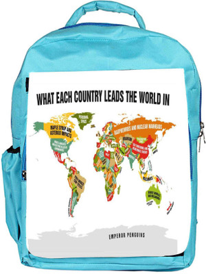 Snoogg Eco Friendly Canvas Funny World Country Details Backpack Rucksack School Travel Unisex Casual Canvas Bag Bookbag Satchel 5 L Backpack(Blue)
Snoogg Eco Friendly Canvas Funny World Country Details Backpack Rucksack School Travel Unisex Casual Canvas Bag Bookbag Satchel 5 L Backpack(Blue)