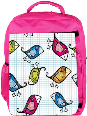 Snoogg Eco Friendly Canvas Vector Seamless Pattern With Cartoon Birds Backpack Rucksack School Travel Unisex Casual Canvas Bag Bookbag Satchel 5 L Backpack(Pink)
Snoogg Eco Friendly Canvas Vector Seamless Pattern With Cartoon Birds Backpack Rucksack School Travel Unisex Casual Canvas Bag Bookbag Satchel 5 L Backpack(Pink)