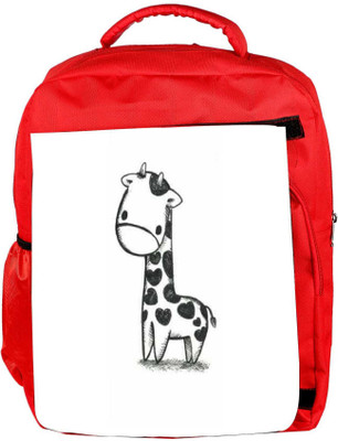 Snoogg Eco Friendly Canvas Funny Giraffe Backpack Rucksack School Travel Unisex Casual Canvas Bag Bookbag Satchel 5 L Backpack(Red)
Snoogg Eco Friendly Canvas Funny Giraffe Backpack Rucksack School Travel Unisex Casual Canvas Bag Bookbag Satchel 5 L Backpack(Red)