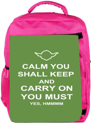 Snoogg Eco Friendly Canvas Keep Calm And Carry On Backpack Rucksack School Travel Unisex Casual Canvas Bag Bookbag Satchel 5 L Backpack(Pink)
Snoogg Eco Friendly Canvas Keep Calm And Carry On Backpack Rucksack School Travel Unisex Casual Canvas Bag Bookbag Satchel 5 L Backpack(Pink)