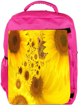 Snoogg Eco Friendly Canvas Yellow Sunflowers Designer Backpack Rucksack School Travel Unisex Casual Canvas Bag Bookbag Satchel 5 L Backpack(Pink)
Snoogg Eco Friendly Canvas Yellow Sunflowers Designer Backpack Rucksack School Travel Unisex Casual Canvas Bag Bookbag Satchel 5 L Backpack(Pink)