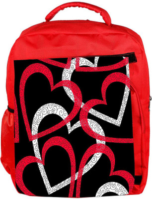 Snoogg Eco Friendly Canvas Colorful Hearts Black Pattern Designer Backpack Rucksack School Travel Unisex Casual Canvas Bag Bookbag Satchel 5 L Backpack(Red)
Snoogg Eco Friendly Canvas Colorful Hearts Black Pattern Designer Backpack Rucksack School Travel Unisex Casual Canvas Bag Bookbag Satchel 5 L Backpack(Red)