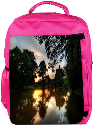 Snoogg Eco Friendly Canvas Evening At Lake Side Designer Backpack Rucksack School Travel Unisex Casual Canvas Bag Bookbag Satchel 5 L Backpack(Pink)
Snoogg Eco Friendly Canvas Evening At Lake Side Designer Backpack Rucksack School Travel Unisex Casual Canvas Bag Bookbag Satchel 5 L Backpack(Pink)