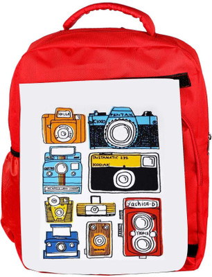 Snoogg Eco Friendly Canvas Multi Camera Cartoon Backpack Rucksack School Travel Unisex Casual Canvas Bag Bookbag Satchel 5 L Backpack(Red)
Snoogg Eco Friendly Canvas Multi Camera Cartoon Backpack Rucksack School Travel Unisex Casual Canvas Bag Bookbag Satchel 5 L Backpack(Red)