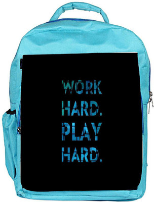 Snoogg Eco Friendly Canvas Work Hard Play Hard Backpack Rucksack School Travel Unisex Casual Canvas Bag Bookbag Satchel 5 L Backpack(Blue) 
Snoogg Eco Friendly Canvas Work Hard Play Hard Backpack Rucksack School Travel Unisex Casual Canvas Bag Bookbag Satchel 5 L Backpack(Blue)