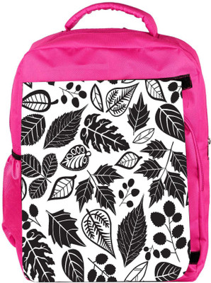 Snoogg Eco Friendly Canvas Black Leaves Designer Backpack Rucksack School Travel Unisex Casual Canvas Bag Bookbag Satchel 5 L Backpack(Pink)
Snoogg Eco Friendly Canvas Black Leaves Designer Backpack Rucksack School Travel Unisex Casual Canvas Bag Bookbag Satchel 5 L Backpack(Pink)