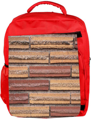 Snoogg Eco Friendly Canvas Bricks On The Wall Designer Backpack Rucksack School Travel Unisex Casual Canvas Bag Bookbag Satchel 5 L Backpack(Red)
Snoogg Eco Friendly Canvas Bricks On The Wall Designer Backpack Rucksack School Travel Unisex Casual Canvas Bag Bookbag Satchel 5 L Backpack(Red)