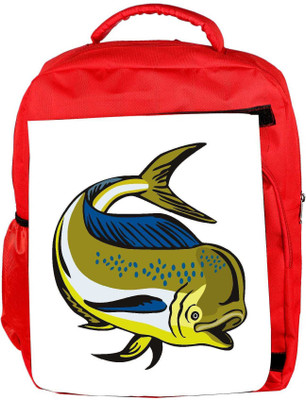 Snoogg Eco Friendly Canvas Dorado Dolphin Fish Mahi Mahi Jumping Backpack Rucksack School Travel Unisex Casual Canvas Bag Bookbag Satchel 5 L Backpack(Red)
Snoogg Eco Friendly Canvas Dorado Dolphin Fish Mahi Mahi Jumping Backpack Rucksack School Travel Unisex Casual Canvas Bag Bookbag Satchel 5 L Backpack(Red)