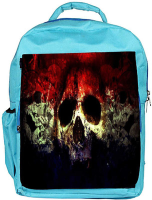 Snoogg Eco Friendly Canvas Three Skull Designer Backpack Rucksack School Travel Unisex Casual Canvas Bag Bookbag Satchel 5 L Backpack(Blue)
Snoogg Eco Friendly Canvas Three Skull Designer Backpack Rucksack School Travel Unisex Casual Canvas Bag Bookbag Satchel 5 L Backpack(Blue)
