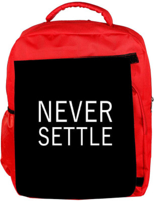 Snoogg Eco Friendly Canvas Never Settle Backpack Rucksack School Travel Unisex Casual Canvas Bag Bookbag Satchel 5 L Backpack(Red)
Snoogg Eco Friendly Canvas Never Settle Backpack Rucksack School Travel Unisex Casual Canvas Bag Bookbag Satchel 5 L Backpack(Red)