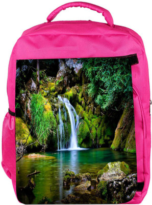 Snoogg Eco Friendly Canvas Water Fall Designer Backpack Rucksack School Travel Unisex Casual Canvas Bag Bookbag Satchel 5 L Backpack(Pink)
Snoogg Eco Friendly Canvas Water Fall Designer Backpack Rucksack School Travel Unisex Casual Canvas Bag Bookbag Satchel 5 L Backpack(Pink)
