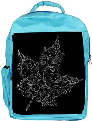 Snoogg Eco Friendly Canvas Black And White Maple Leaf Backpack Rucksack School Travel Unisex Casual Canvas Bag Bookbag Satchel 5 L Backpack(Blue)
Snoogg Eco Friendly Canvas Black And White Maple Leaf Backpack Rucksack School Travel Unisex Casual Canvas Bag Bookbag Satchel 5 L Backpack(Blue)
