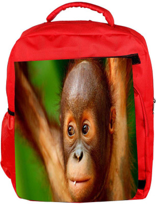 Snoogg Eco Friendly Canvas Baby Chimpanese Designer Backpack Rucksack School Travel Unisex Casual Canvas Bag Bookbag Satchel 5 L Backpack(Red)
Snoogg Eco Friendly Canvas Baby Chimpanese Designer Backpack Rucksack School Travel Unisex Casual Canvas Bag Bookbag Satchel 5 L Backpack(Red)