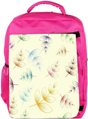 Snoogg Eco Friendly Canvas Lite Color Leaves Designer Backpack Rucksack School Travel Unisex Casual Canvas Bag Bookbag Satchel 5 L Backpack(Pink)
Snoogg Eco Friendly Canvas Lite Color Leaves Designer Backpack Rucksack School Travel Unisex Casual Canvas Bag Bookbag Satchel 5 L Backpack(Pink)