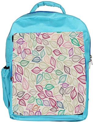 Snoogg Eco Friendly Canvas Colorful Leaves Designer Backpack Rucksack School Travel Unisex Casual Canvas Bag Bookbag Satchel 5 L Backpack(Blue)
Snoogg Eco Friendly Canvas Colorful Leaves Designer Backpack Rucksack School Travel Unisex Casual Canvas Bag Bookbag Satchel 5 L Backpack(Blue)