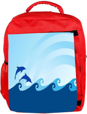 Snoogg Eco Friendly Canvas Sea Wave And Dolphin On Blue Background Backpack Rucksack School Travel Unisex Casual Canvas Bag Bookbag Satchel 5 L Backpack(Red)
Snoogg Eco Friendly Canvas Sea Wave And Dolphin On Blue Background Backpack Rucksack School Travel Unisex Casual Canvas Bag Bookbag Satchel 5 L Backpack(Red)