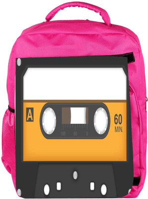 Snoogg Eco Friendly Canvas Casette Tape Backpack Rucksack School Travel Unisex Casual Canvas Bag Bookbag Satchel 5 L Backpack(Pink)
Snoogg Eco Friendly Canvas Casette Tape Backpack Rucksack School Travel Unisex Casual Canvas Bag Bookbag Satchel 5 L Backpack(Pink)