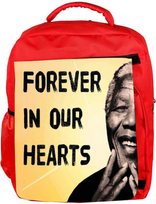 Snoogg Eco Friendly Canvas Mandela In Our Hearts Backpack Rucksack School Travel Unisex Casual Canvas Bag Bookbag Satchel 5 L Backpack(Red)
Snoogg Eco Friendly Canvas Mandela In Our Hearts Backpack Rucksack School Travel Unisex Casual Canvas Bag Bookbag Satchel 5 L Backpack(Red)