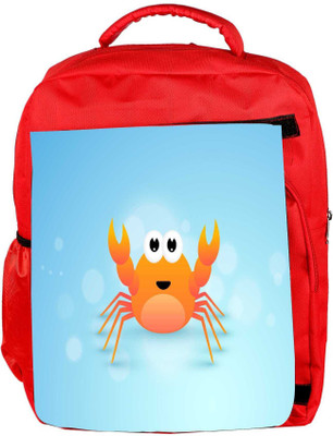 Snoogg Eco Friendly Canvas Cute Cartoon Of Crab Backpack Rucksack School Travel Unisex Casual Canvas Bag Bookbag Satchel 5 L Backpack(Red)
Snoogg Eco Friendly Canvas Cute Cartoon Of Crab Backpack Rucksack School Travel Unisex Casual Canvas Bag Bookbag Satchel 5 L Backpack(Red)