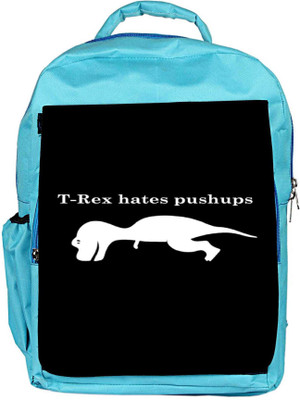 Snoogg Eco Friendly Canvas T- Rex Hates Push Ups Backpack Rucksack School Travel Unisex Casual Canvas Bag Bookbag Satchel 5 L Backpack(Blue)
Snoogg Eco Friendly Canvas T- Rex Hates Push Ups Backpack Rucksack School Travel Unisex Casual Canvas Bag Bookbag Satchel 5 L Backpack(Blue)