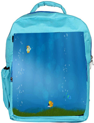 Snoogg Eco Friendly Canvas Colorful Fish Designer Backpack Rucksack School Travel Unisex Casual Canvas Bag Bookbag Satchel 5 L Backpack(Blue)
Snoogg Eco Friendly Canvas Colorful Fish Designer Backpack Rucksack School Travel Unisex Casual Canvas Bag Bookbag Satchel 5 L Backpack(Blue)
