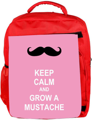 Snoogg Eco Friendly Canvas Keep Calm And Grow A Mustache Backpack Rucksack School Travel Unisex Casual Canvas Bag Bookbag Satchel 5 L Backpack(Red)
Snoogg Eco Friendly Canvas Keep Calm And Grow A Mustache Backpack Rucksack School Travel Unisex Casual Canvas Bag Bookbag Satchel 5 L Backpack(Red)