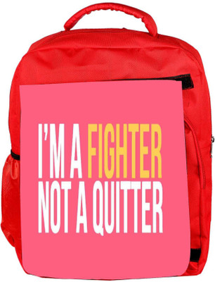 Snoogg Eco Friendly Canvas Im A Fighter Backpack Rucksack School Travel Unisex Casual Canvas Bag Bookbag Satchel 5 L Backpack(Red)
Snoogg Eco Friendly Canvas Im A Fighter Backpack Rucksack School Travel Unisex Casual Canvas Bag Bookbag Satchel 5 L Backpack(Red)