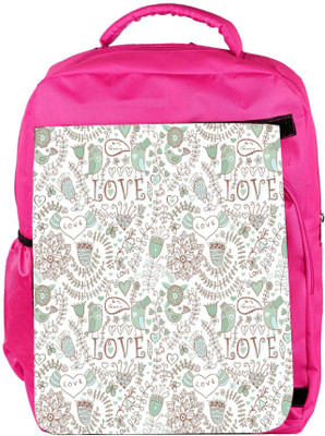 Snoogg Eco Friendly Canvas Love Birds Offwhite Pattern Designer Backpack Rucksack School Travel Unisex Casual Canvas Bag Bookbag Satchel 5 L Backpack(Pink)
Snoogg Eco Friendly Canvas Love Birds Offwhite Pattern Designer Backpack Rucksack School Travel Unisex Casual Canvas Bag Bookbag Satchel 5 L Backpack(Pink)