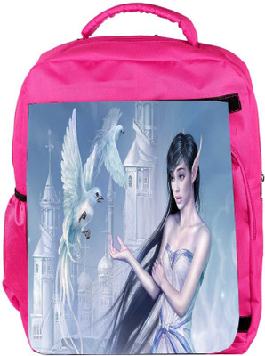 Snoogg Eco Friendly Canvas Elf Girl Designer Backpack Rucksack School Travel Unisex Casual Canvas Bag Bookbag Satchel 5 L Backpack(Pink)
Snoogg Eco Friendly Canvas Elf Girl Designer Backpack Rucksack School Travel Unisex Casual Canvas Bag Bookbag Satchel 5 L Backpack(Pink)