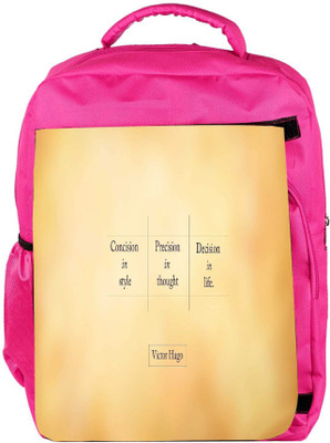 Snoogg Eco Friendly Canvas Victor Hugo Designer Backpack Rucksack School Travel Unisex Casual Canvas Bag Bookbag Satchel 5 L Backpack(Pink)
Snoogg Eco Friendly Canvas Victor Hugo Designer Backpack Rucksack School Travel Unisex Casual Canvas Bag Bookbag Satchel 5 L Backpack(Pink)