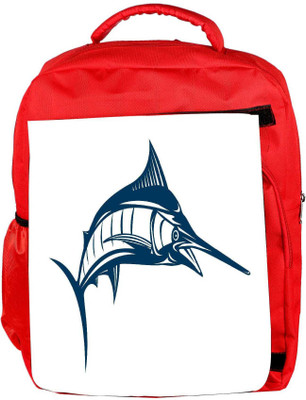 Snoogg Eco Friendly Canvas Blue Marlin Jumping Backpack Rucksack School Travel Unisex Casual Canvas Bag Bookbag Satchel 5 L Backpack(Red)
Snoogg Eco Friendly Canvas Blue Marlin Jumping Backpack Rucksack School Travel Unisex Casual Canvas Bag Bookbag Satchel 5 L Backpack(Red)