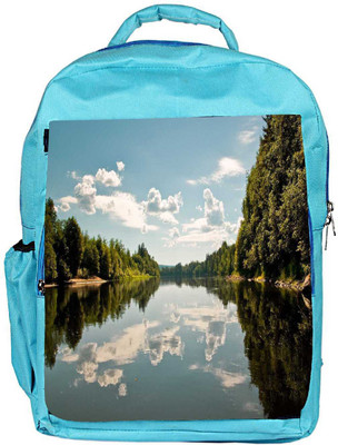 Snoogg Eco Friendly Canvas Abstract Sea And Trees Designer Backpack Rucksack School Travel Unisex Casual Canvas Bag Bookbag Satchel 5 L Backpack(Blue) 
Snoogg Eco Friendly Canvas Abstract Sea And Trees Designer Backpack Rucksack School Travel Unisex Casual Canvas Bag Bookbag Satchel 5 L Backpack(Blue)