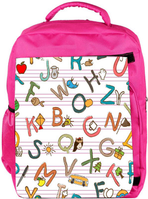 Snoogg Eco Friendly Canvas Alphabets On Books Designer Backpack Rucksack School Travel Unisex Casual Canvas Bag Bookbag Satchel 5 L Backpack(Pink)
Snoogg Eco Friendly Canvas Alphabets On Books Designer Backpack Rucksack School Travel Unisex Casual Canvas Bag Bookbag Satchel 5 L Backpack(Pink)