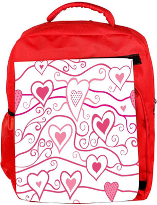 Snoogg Eco Friendly Canvas Abstract Pink Heart White Pattern Designer Backpack Rucksack School Travel Unisex Casual Canvas Bag Bookbag Satchel 5 L Backpack(Red)
Snoogg Eco Friendly Canvas Abstract Pink Heart White Pattern Designer Backpack Rucksack School Travel Unisex Casual Canvas Bag Bookbag Satchel 5 L Backpack(Red)