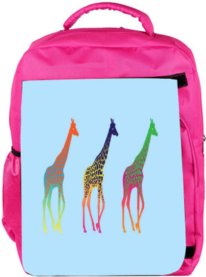 Snoogg Eco Friendly Canvas Neon Giraffes 2666 Backpack Rucksack School Travel Unisex Casual Canvas Bag Bookbag Satchel 5 L Backpack(Pink)
Snoogg Eco Friendly Canvas Neon Giraffes 2666 Backpack Rucksack School Travel Unisex Casual Canvas Bag Bookbag Satchel 5 L Backpack(Pink)