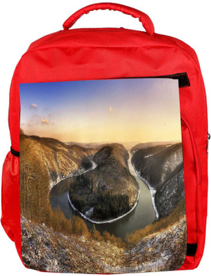 Snoogg Eco Friendly Canvas Zig Zag Lake Designer Backpack Rucksack School Travel Unisex Casual Canvas Bag Bookbag Satchel 5 L Backpack(Red)
Snoogg Eco Friendly Canvas Zig Zag Lake Designer Backpack Rucksack School Travel Unisex Casual Canvas Bag Bookbag Satchel 5 L Backpack(Red)