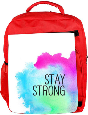 Snoogg Eco Friendly Canvas Stay Strong Backpack Rucksack School Travel Unisex Casual Canvas Bag Bookbag Satchel 5 L Backpack(Red)
Snoogg Eco Friendly Canvas Stay Strong Backpack Rucksack School Travel Unisex Casual Canvas Bag Bookbag Satchel 5 L Backpack(Red)
